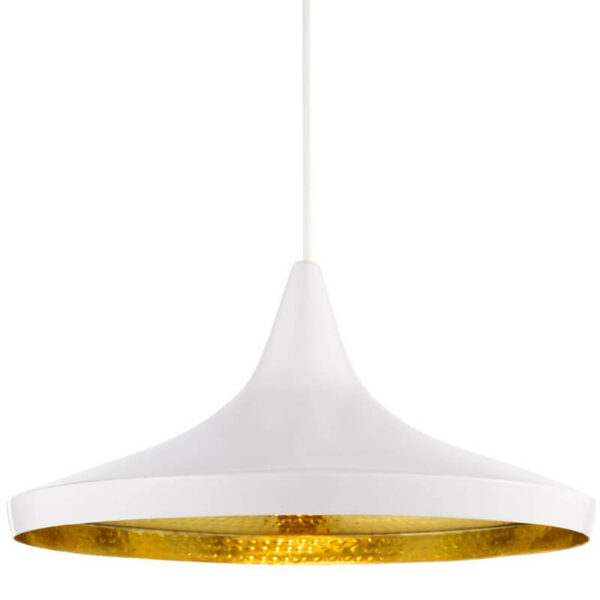 Lámpara Beat Wide LED Pendant Blanco-0