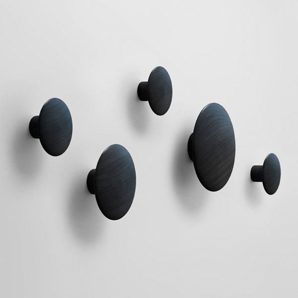 Set Colgador The Dots Negro ER-26426