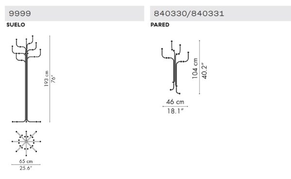 Perchero Coat Tree -257171