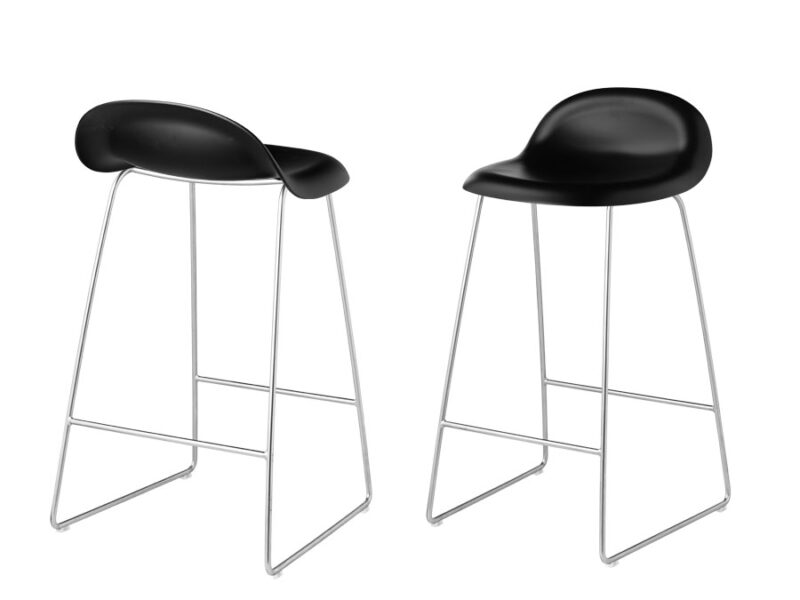 Taburete Gubi 3D Hirek Low Sledge Base-35076