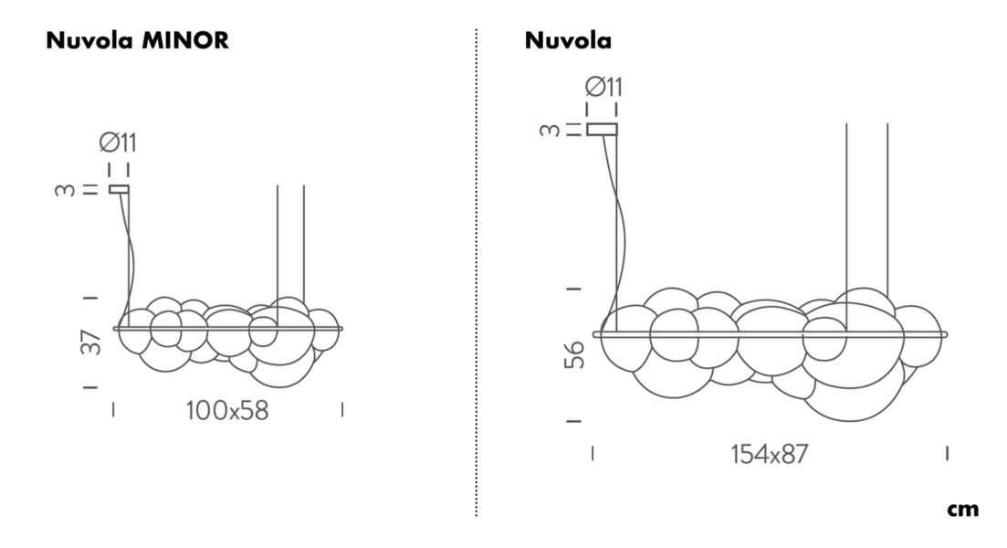 Lámpara Nuvola -370585