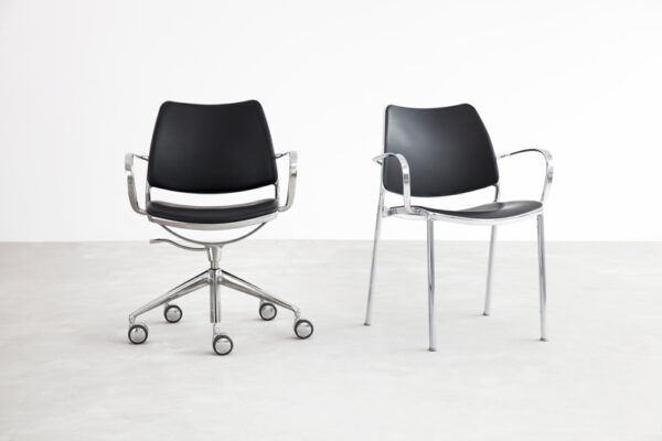 Silla Gas Ruedas Cromo-75243