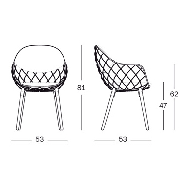Silla Piña Blanco-49787