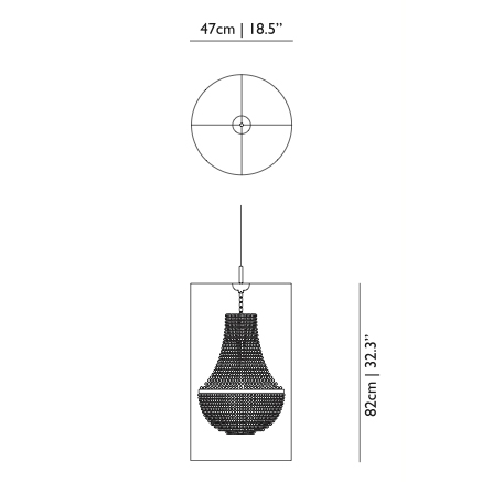 Lámpara Shade Shade ø 47-52117