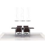 Silla Aluminium Chair EA 107 / 108 Piel-115504