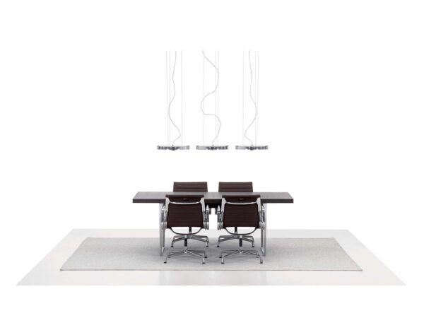 Silla Aluminium Chair EA 107 / 108 Piel-115504