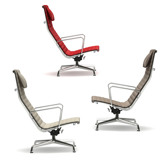Sillón Aluminium Chair EA 124 Piel-60241