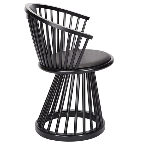 Silla Fan Dining Negro-61797