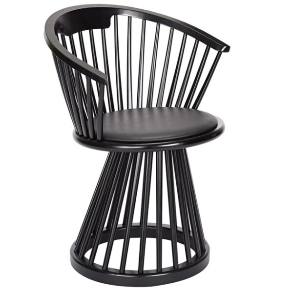 Silla Fan Dining Negro-0