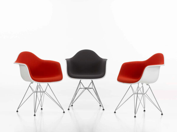 Silla Eames Plastic DAR Tapizado-116167