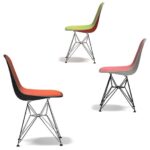Silla Eames Plastic DSR Tapizado-117448