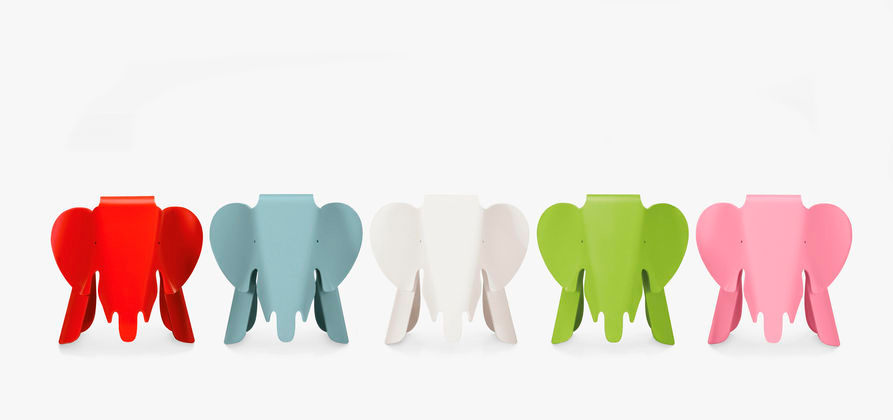 Eames Elephant Blanco ER-61781