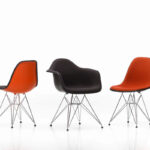 Silla Eames Plastic DSR Tapizado-117449