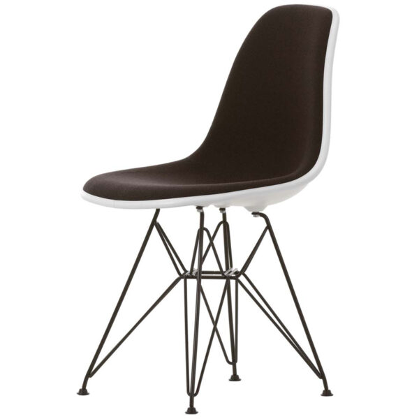 Eames Plastic DSR Upholstered Chair-0