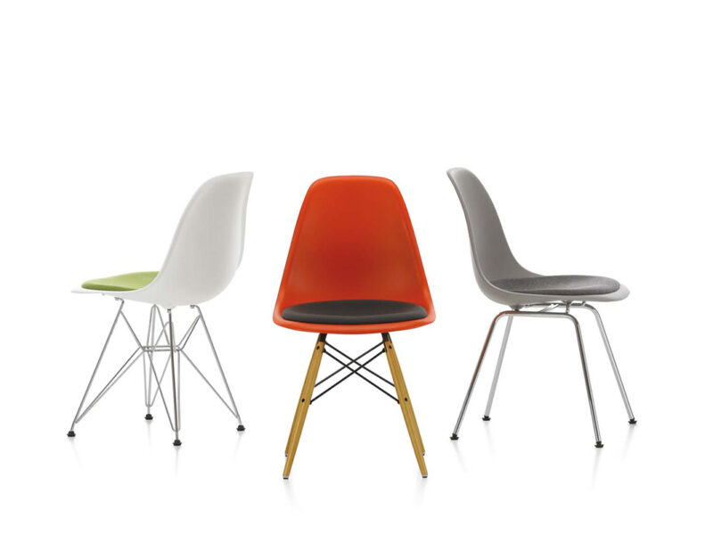 Silla Eames Plastic DSW Cojín-116258