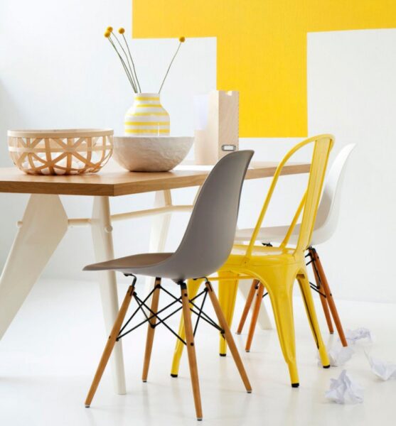 Silla Eames Plastic DSW Cojín-303341