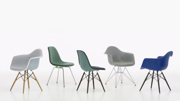 Silla Eames Plastic DSW Tapizado-117483