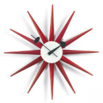 Reloj Sunburst Rojo ER