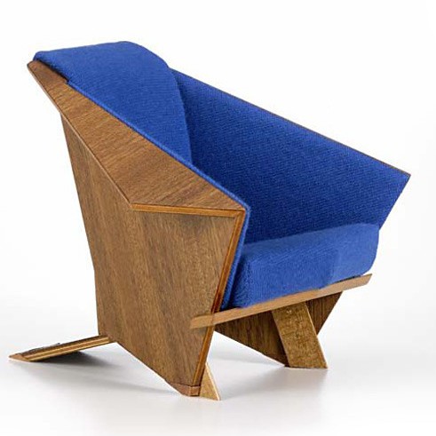 Miniatura Taliesin West Armchair-0