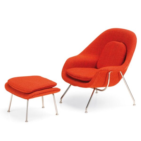 Miniatura Womb Chair & Ottoman-0