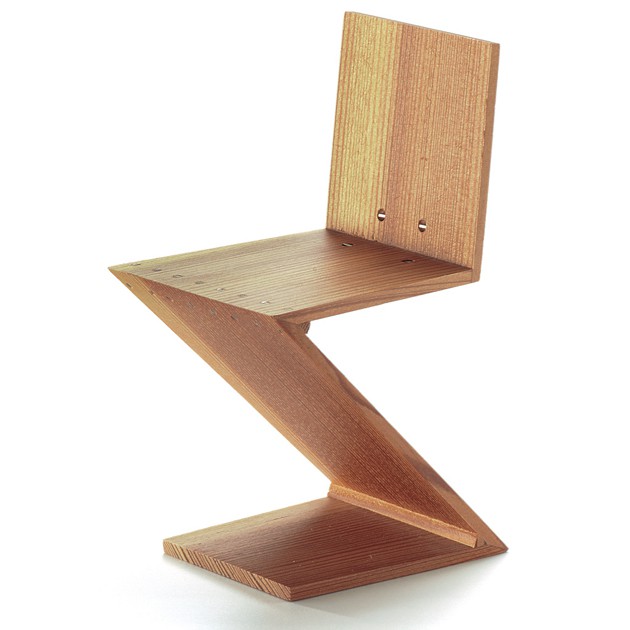 Miniatura Zig Zag Stoel-0