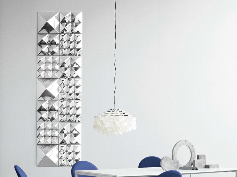 Panel Mirror Sculptures 1 Pyramid-64683