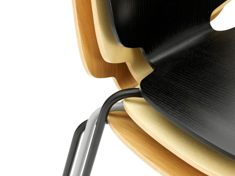 Silla My Chair Blanco / Negro-77930
