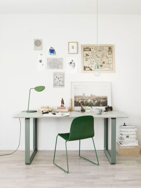 Lámpara Leaf Table Verde ER-80666