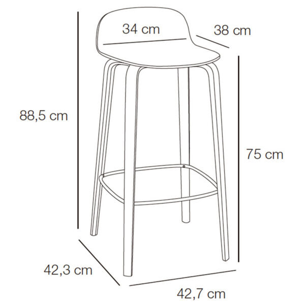 Taburete Visu -81031