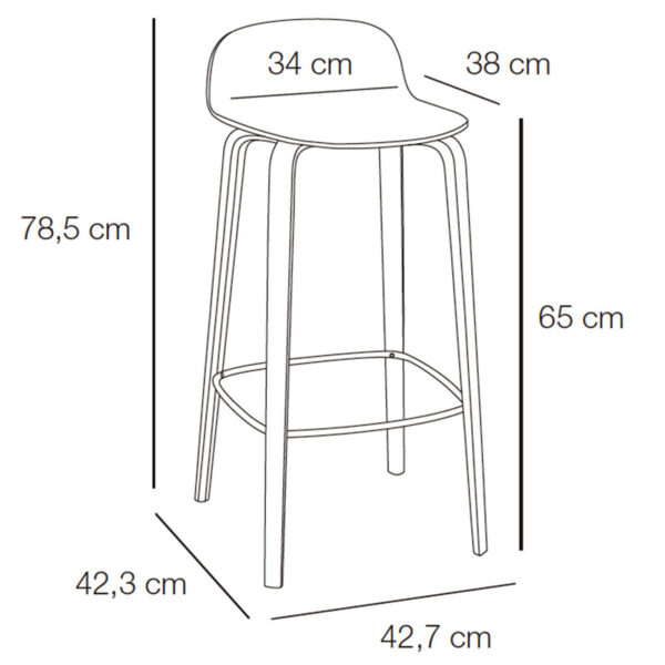 Taburete Visu -81026