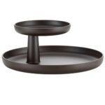 Rotary Tray Teak Brown QD
