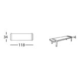 Cojín Doble 34x118 +331,54 €