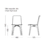 Silla Lottus Wood High-96341