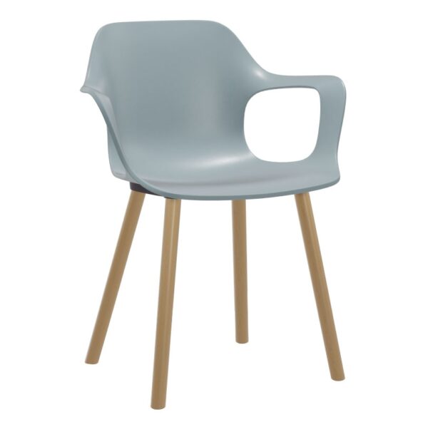 HAL RE Arms Wood-0 Chair