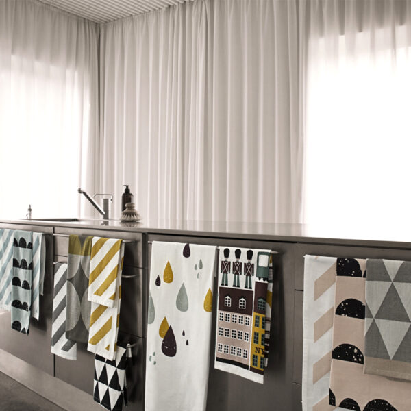 Tea Towel Stripe Curry ER-102003