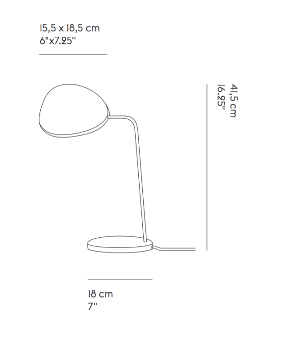 Lámpara Leaf Table-215083