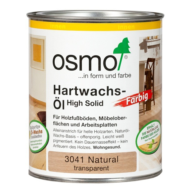 Aceite Natural Transparente Hardwax ER-0