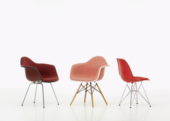 Silla Eames Plastic DAX Tapizado-116220