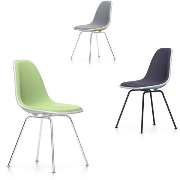 Silla Eames Plastic DSX Tapizado-117541