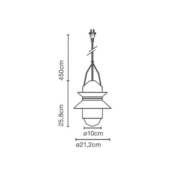 Lámpara Santorini Pendant-107598