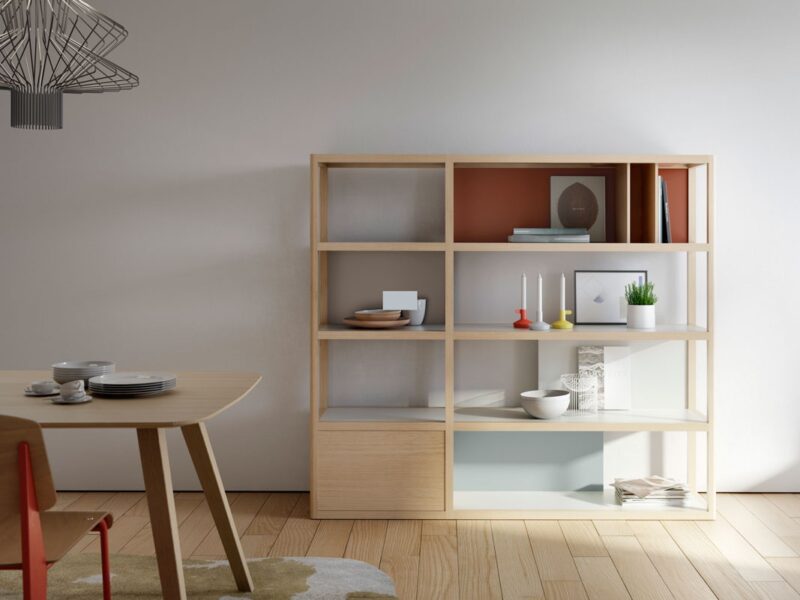 Kai 22 Roble Organic / Brick / Blanco-280681