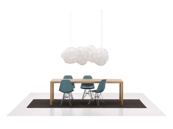 Silla Eames Plastic DSR Blanco - Cromo ER-124767