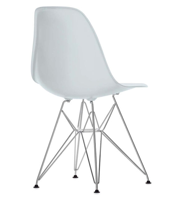 Silla Eames Plastic DSR Blanco - Cromo ER-124764
