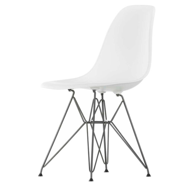 Silla Eames Plastic DSR Blanco - Cromo ER-0