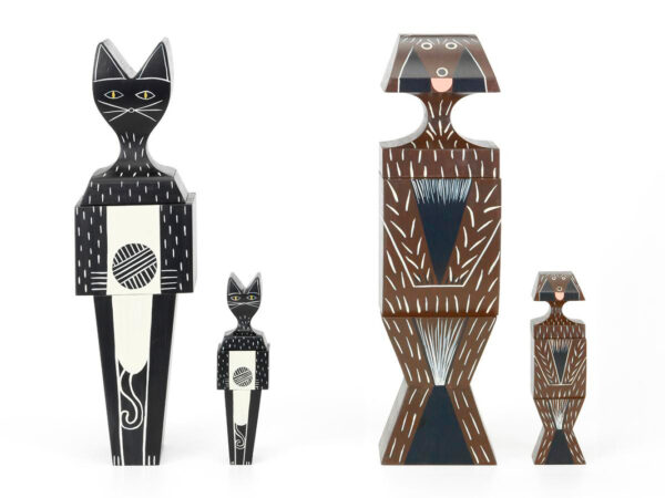 Wooden Doll Cat S ER-124528