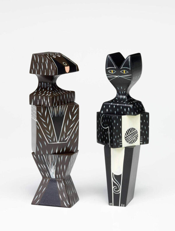 Wooden Doll Cat S ER-124526
