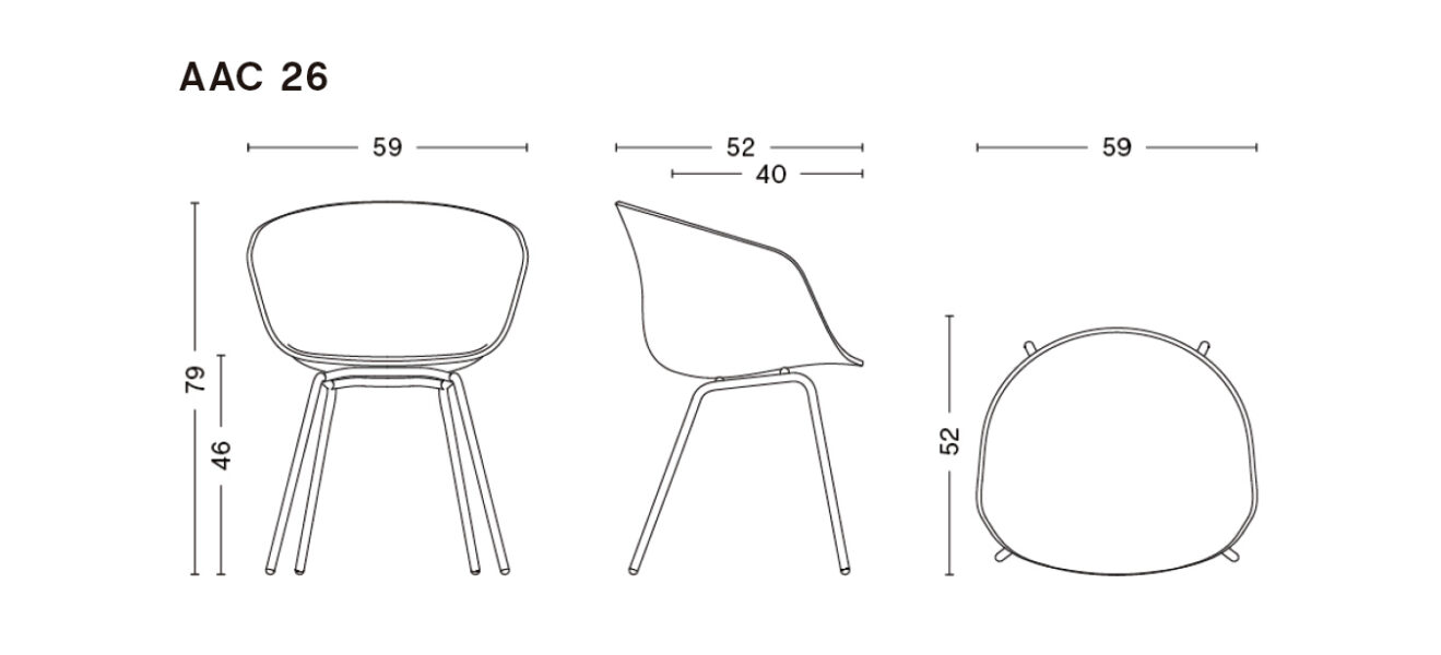 Silla AAC26 Tapizada-175951
