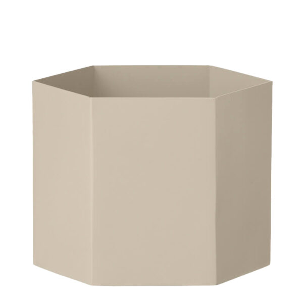 Macetero Hexagon Gris XL ER-0