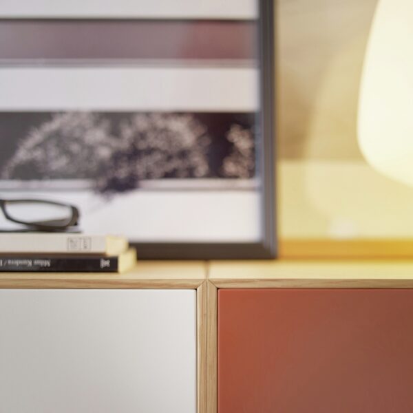 Lauki 03 Roble Organic / Graphite / Brick / Ochre / Blanco-280690