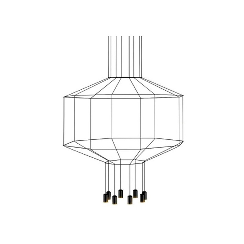 Lámpara Wireflow Volumetric 8 Leds-0